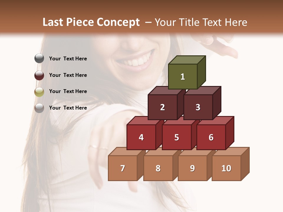 Cute Facial Beautiful PowerPoint Template