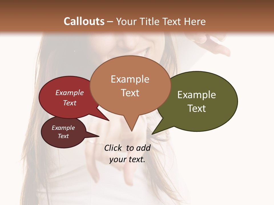 Cute Facial Beautiful PowerPoint Template