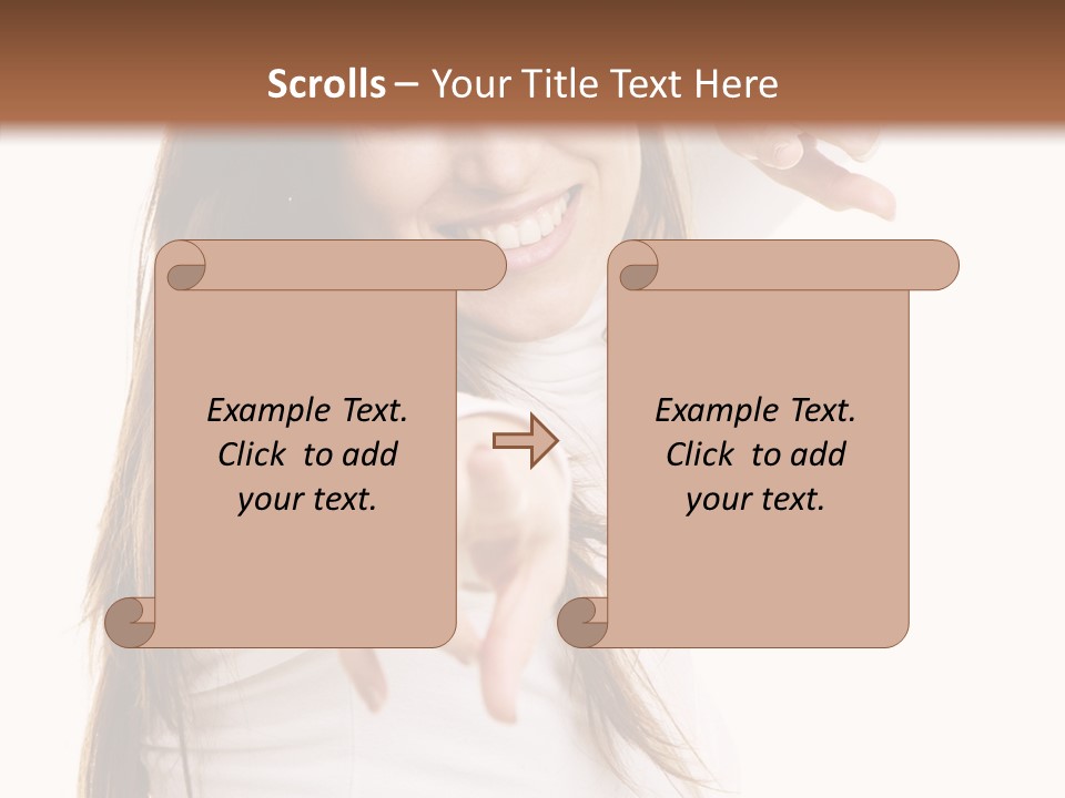 Cute Facial Beautiful PowerPoint Template