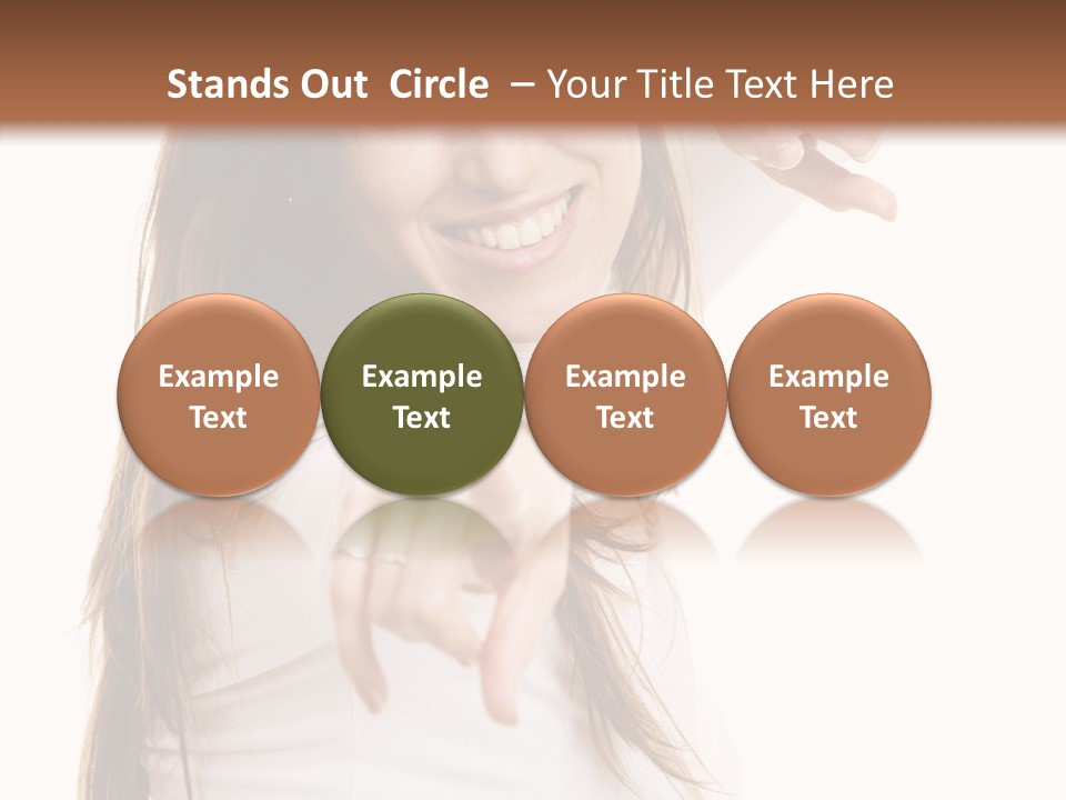 Cute Facial Beautiful PowerPoint Template