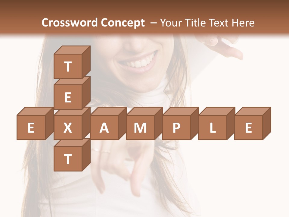 Cute Facial Beautiful PowerPoint Template