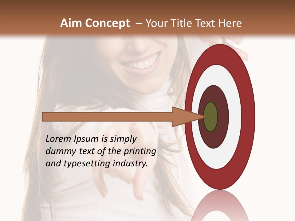 Cute Facial Beautiful PowerPoint Template