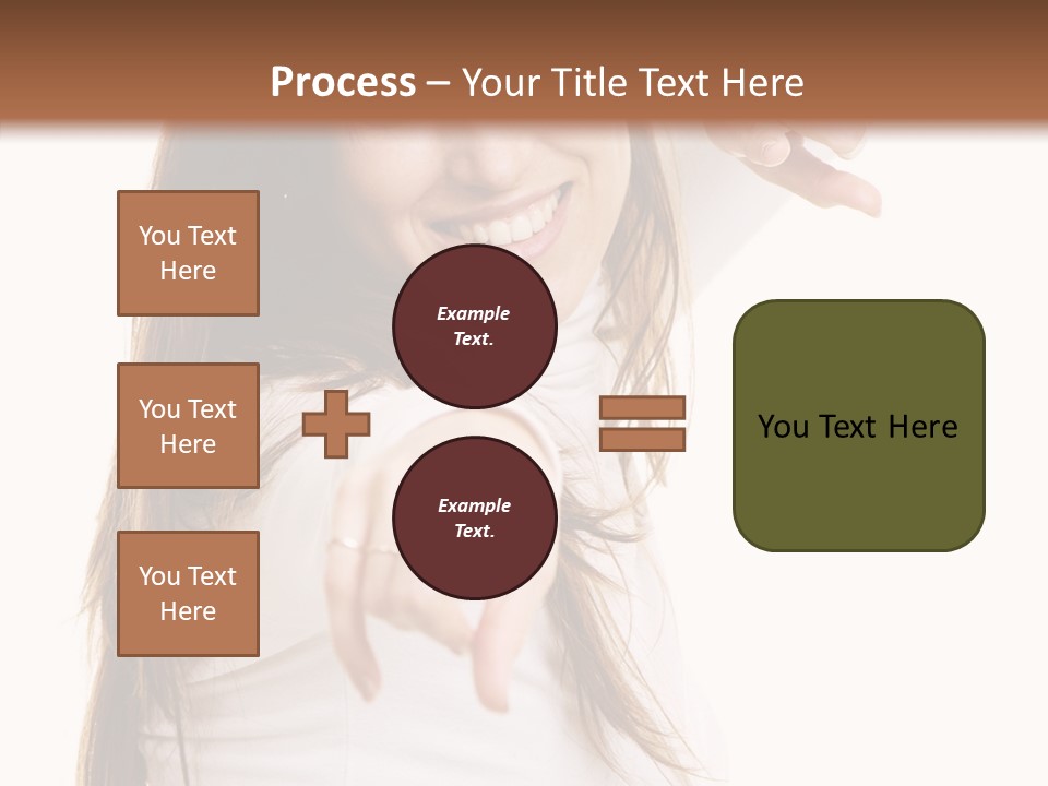 Cute Facial Beautiful PowerPoint Template