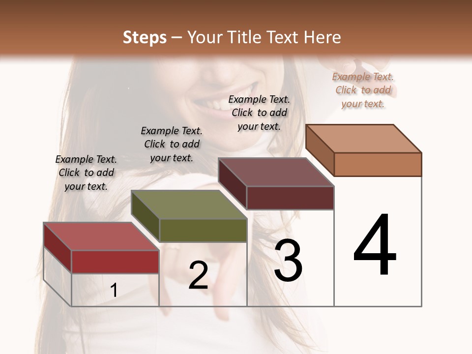 Cute Facial Beautiful PowerPoint Template