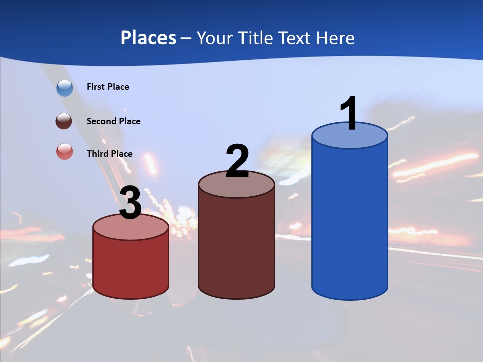 Transportation Highway Traffic PowerPoint Template
