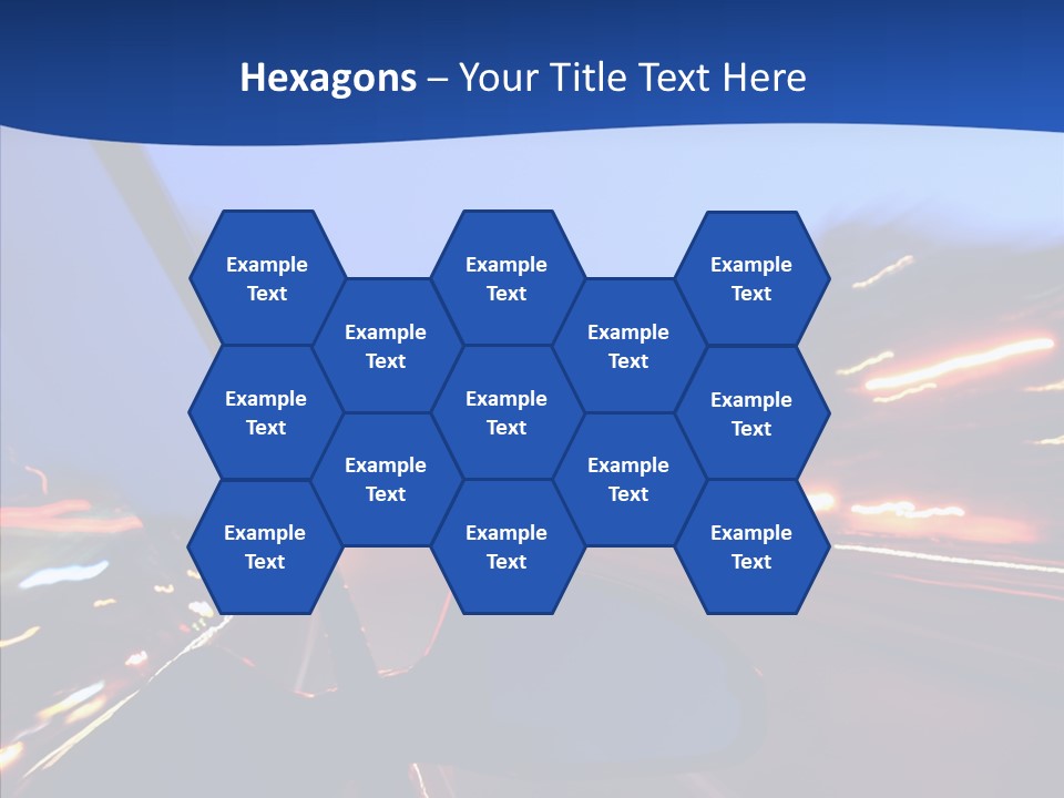 Transportation Highway Traffic PowerPoint Template