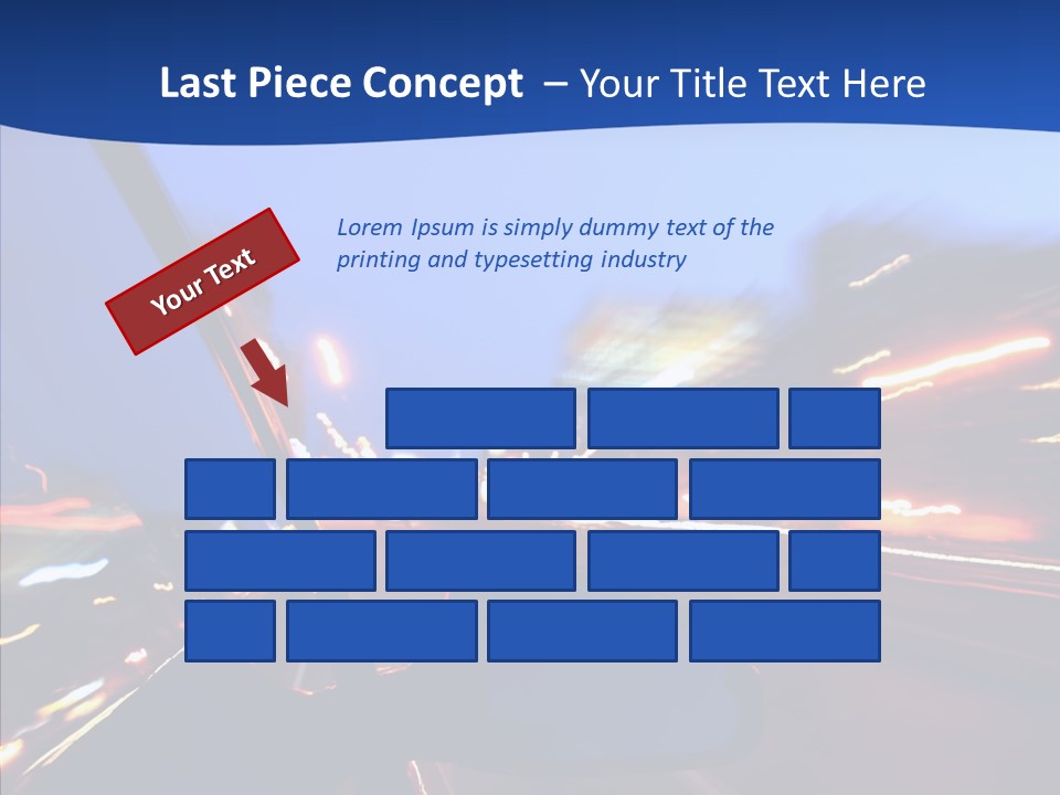 Transportation Highway Traffic PowerPoint Template