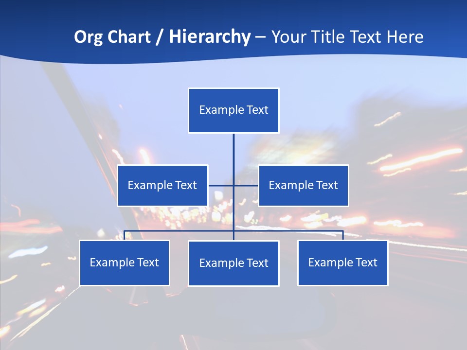 Transportation Highway Traffic PowerPoint Template