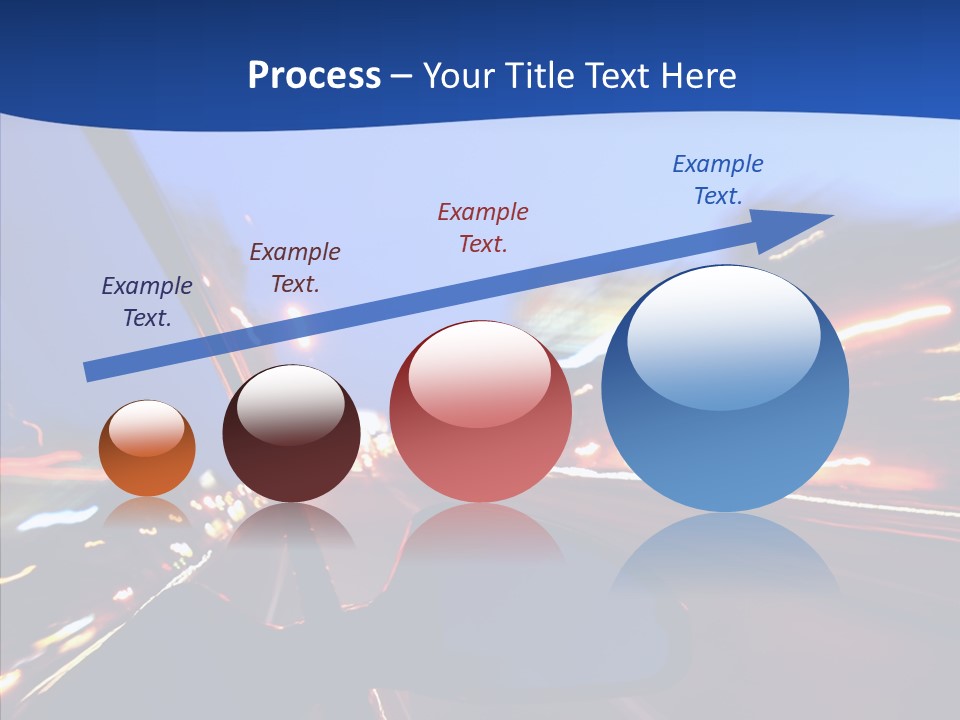 Transportation Highway Traffic PowerPoint Template