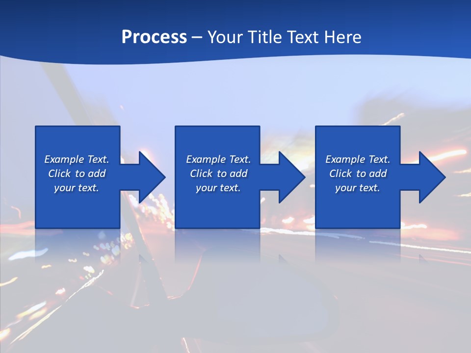 Transportation Highway Traffic PowerPoint Template