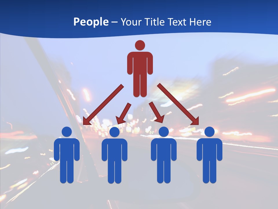 Transportation Highway Traffic PowerPoint Template