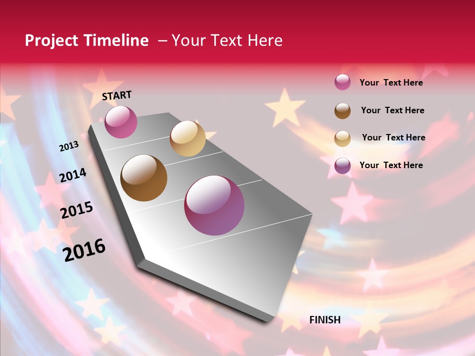 Bokeh Party Motion PowerPoint Template