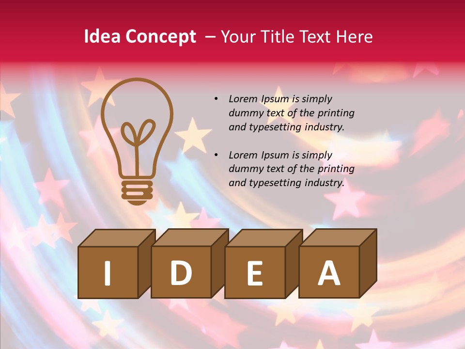 Bokeh Party Motion PowerPoint Template