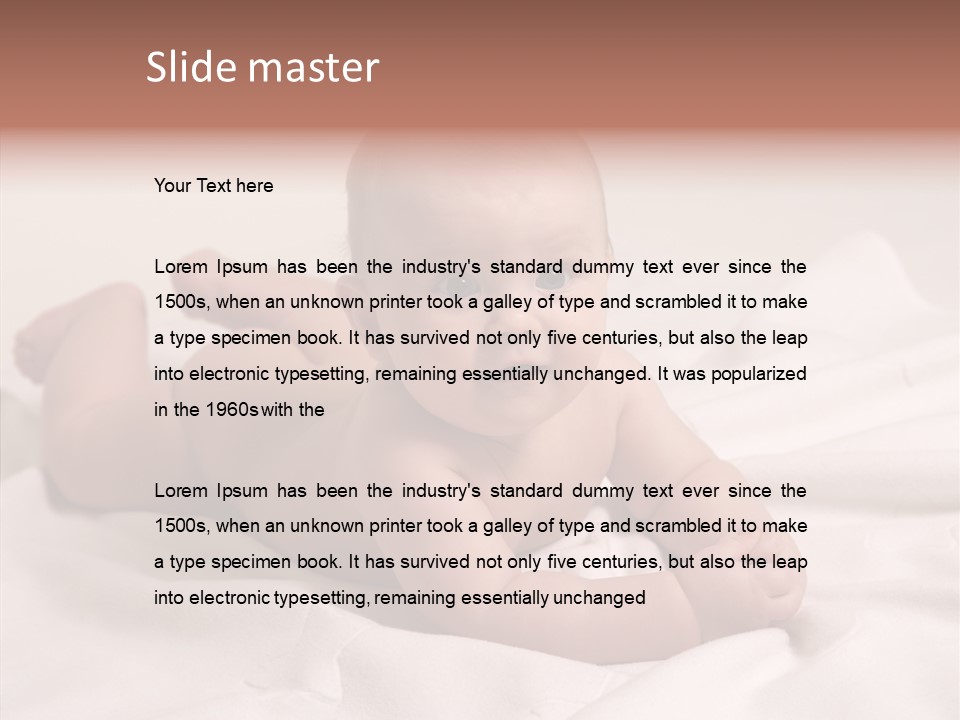 Body Little White PowerPoint Template
