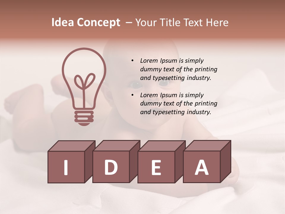 Body Little White PowerPoint Template