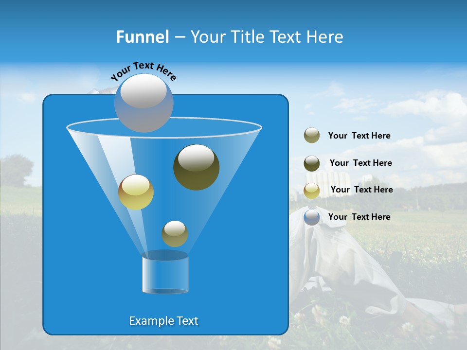 Summer Headphones Females PowerPoint Template