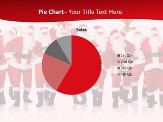 Celebration Happy Santa PowerPoint Template