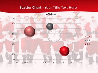 Celebration Happy Santa PowerPoint Template