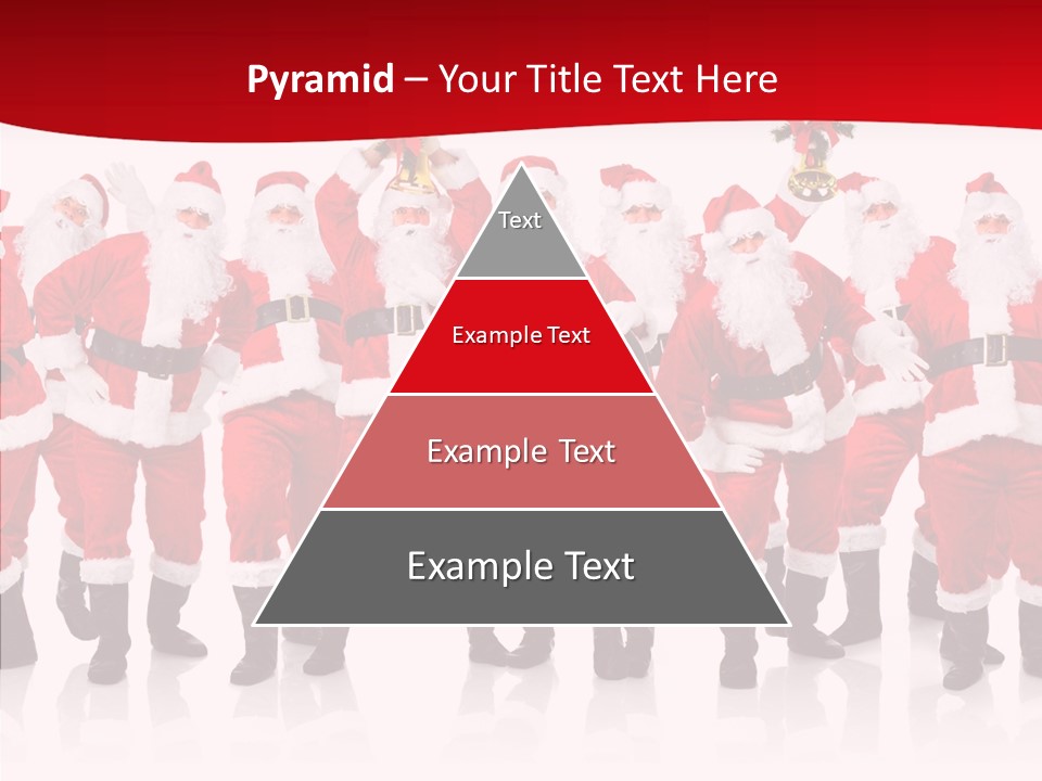 Celebration Happy Santa PowerPoint Template