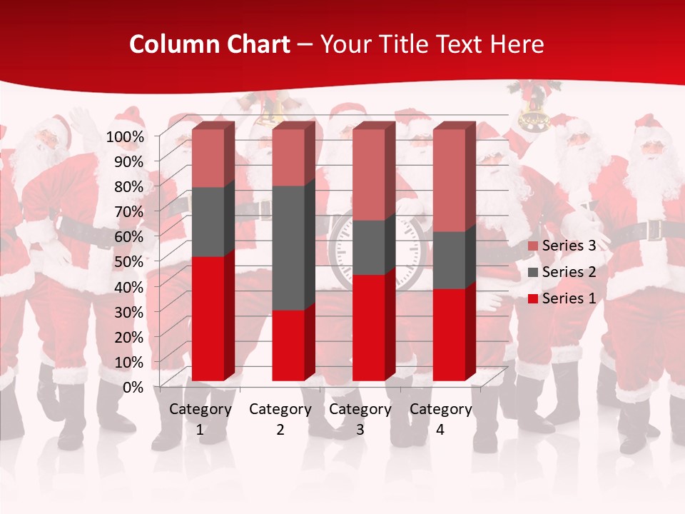 Celebration Happy Santa PowerPoint Template