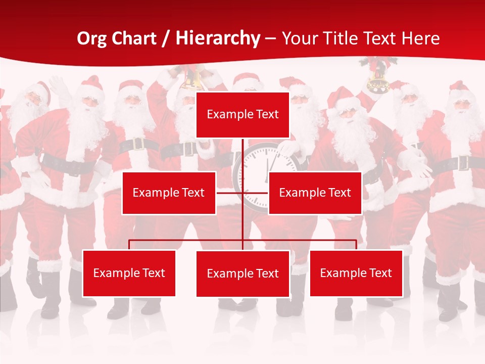 Celebration Happy Santa PowerPoint Template