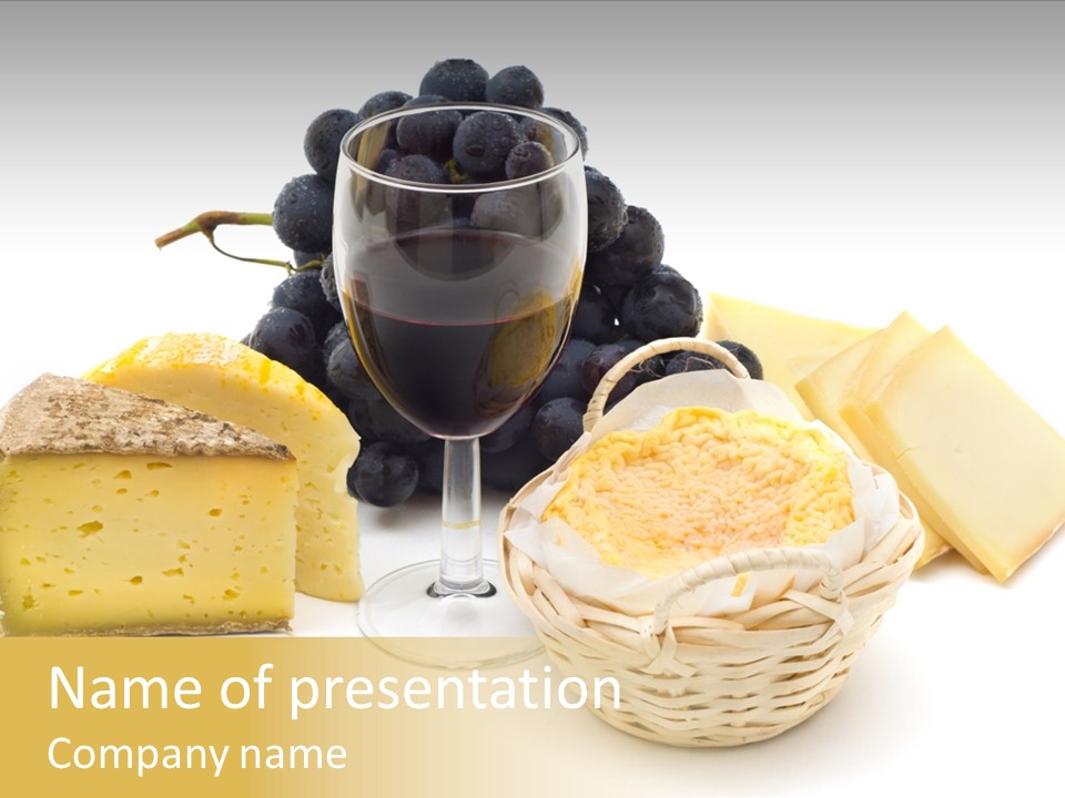 Fat Dinner Hole PowerPoint Template