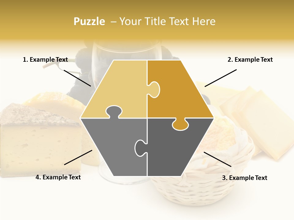Fat Dinner Hole PowerPoint Template