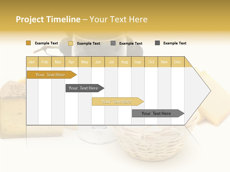 Fat Dinner Hole PowerPoint Template