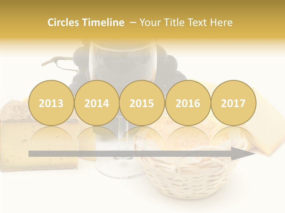 Fat Dinner Hole PowerPoint Template