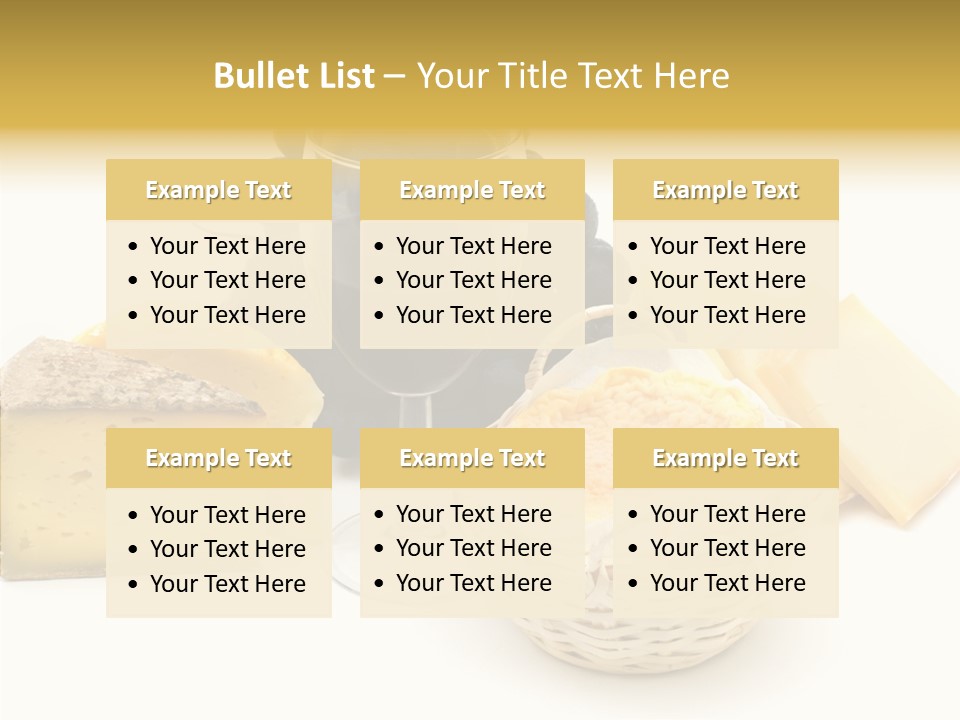 Fat Dinner Hole PowerPoint Template