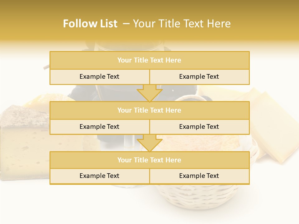 Fat Dinner Hole PowerPoint Template