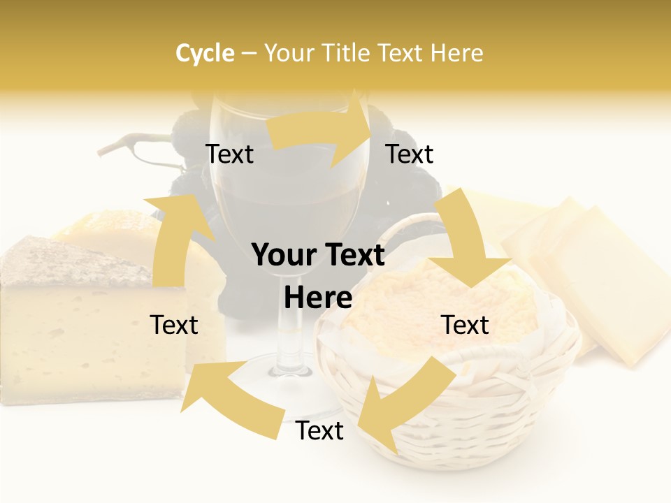 Fat Dinner Hole PowerPoint Template