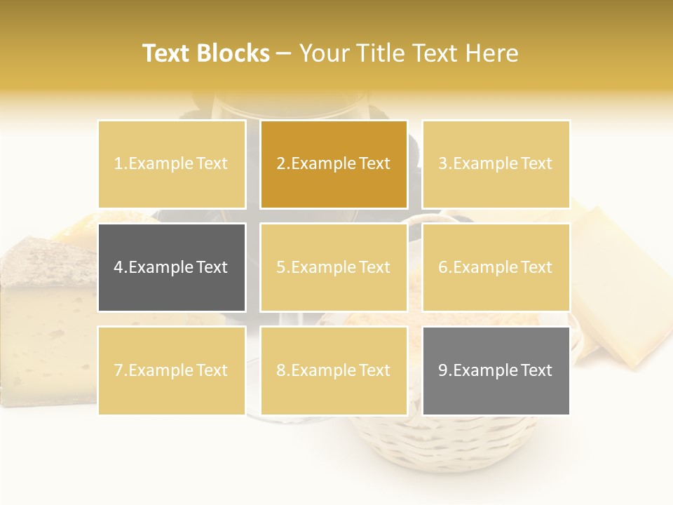 Fat Dinner Hole PowerPoint Template