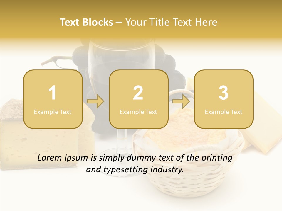 Fat Dinner Hole PowerPoint Template