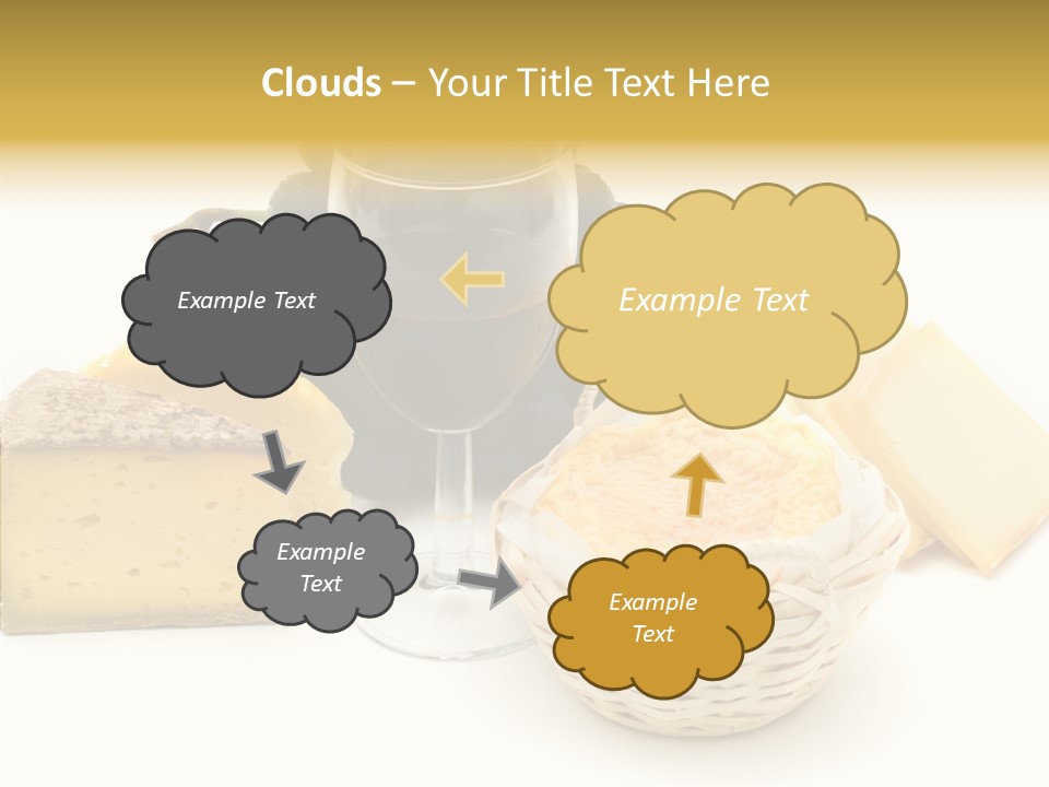 Fat Dinner Hole PowerPoint Template