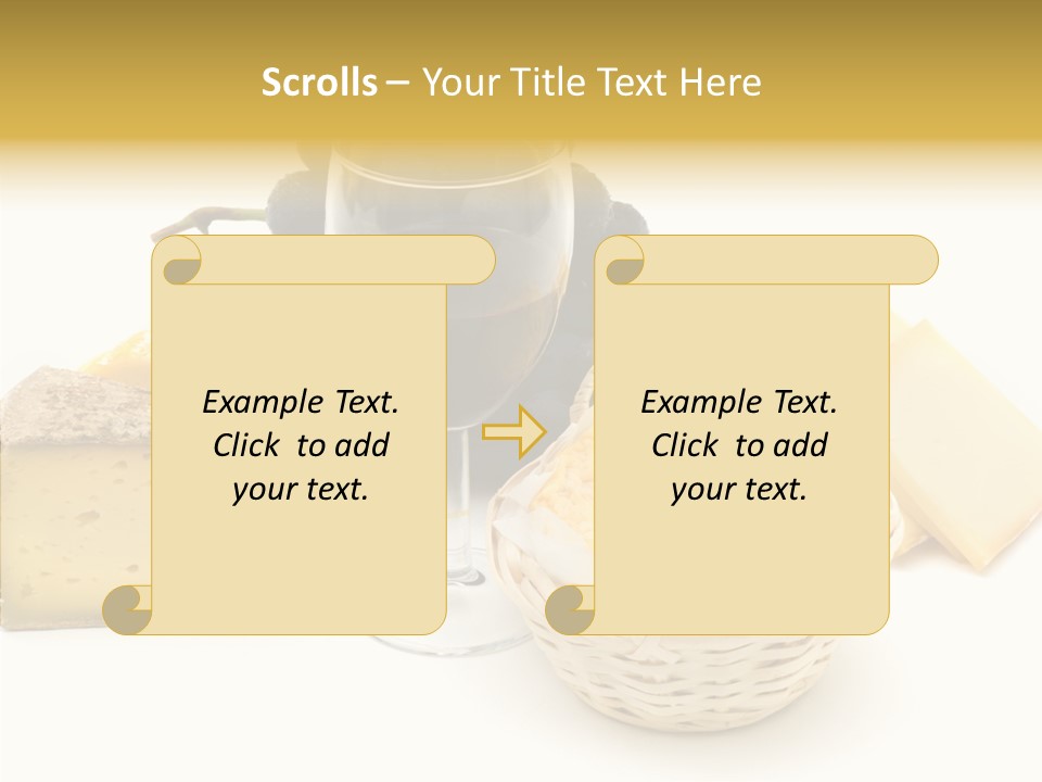 Fat Dinner Hole PowerPoint Template