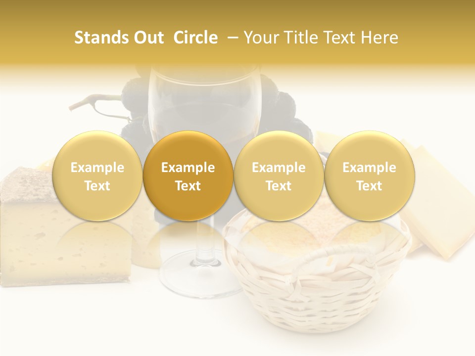 Fat Dinner Hole PowerPoint Template