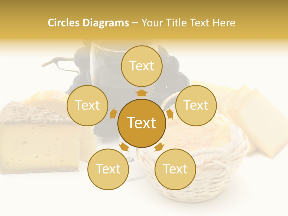 Fat Dinner Hole PowerPoint Template