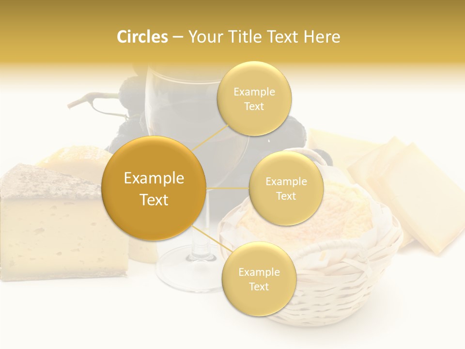 Fat Dinner Hole PowerPoint Template