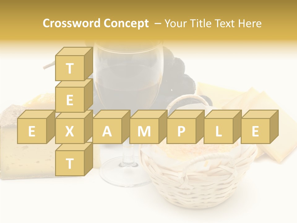 Fat Dinner Hole PowerPoint Template