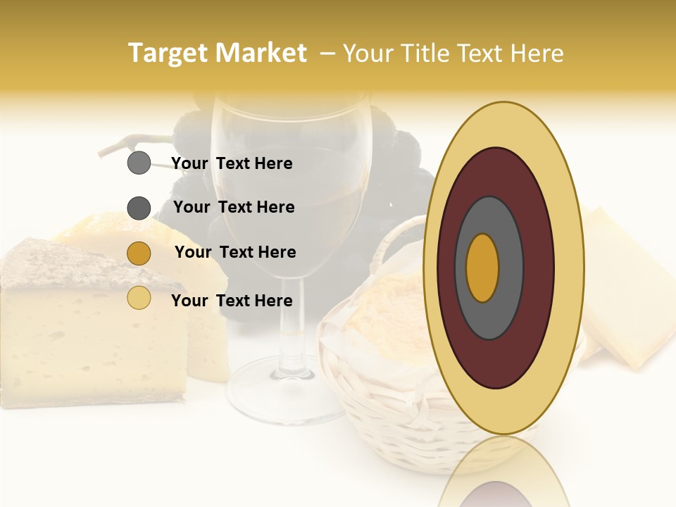 Fat Dinner Hole PowerPoint Template