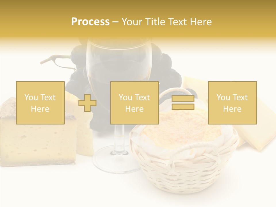 Fat Dinner Hole PowerPoint Template