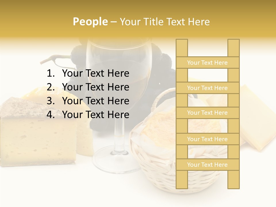 Fat Dinner Hole PowerPoint Template