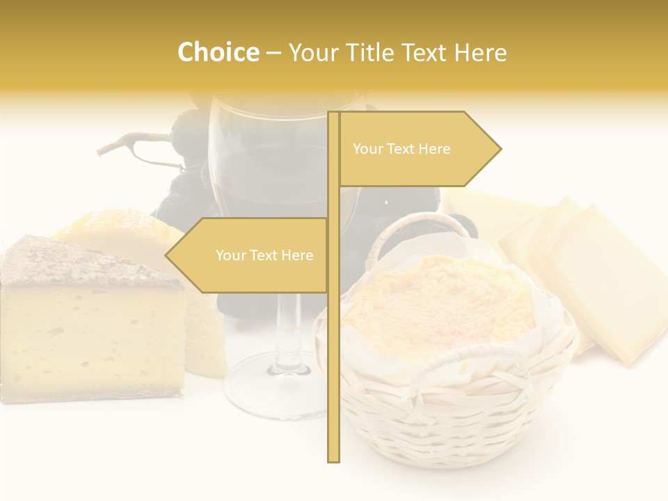 Fat Dinner Hole PowerPoint Template