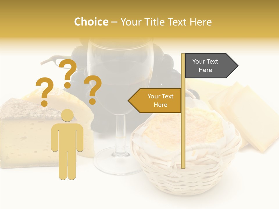 Fat Dinner Hole PowerPoint Template