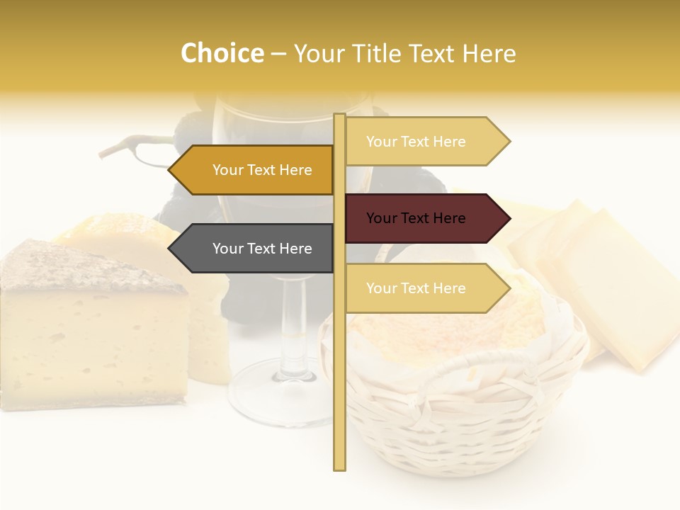 Fat Dinner Hole PowerPoint Template