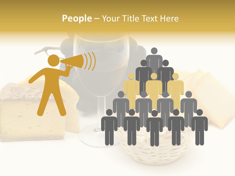 Fat Dinner Hole PowerPoint Template