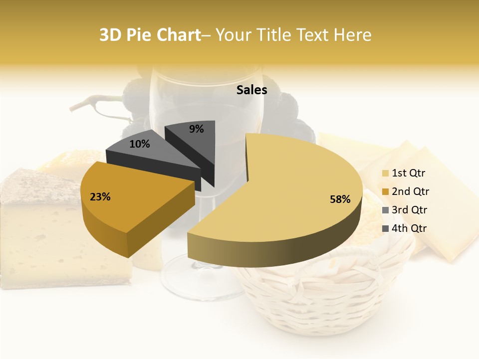 Fat Dinner Hole PowerPoint Template