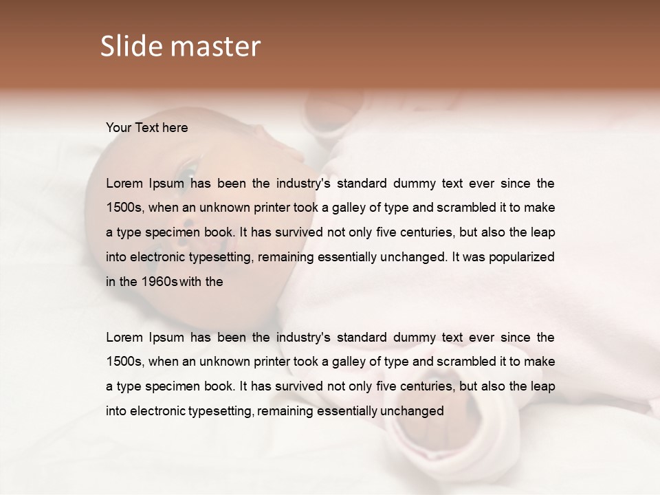 Meeting Writing Character PowerPoint Template