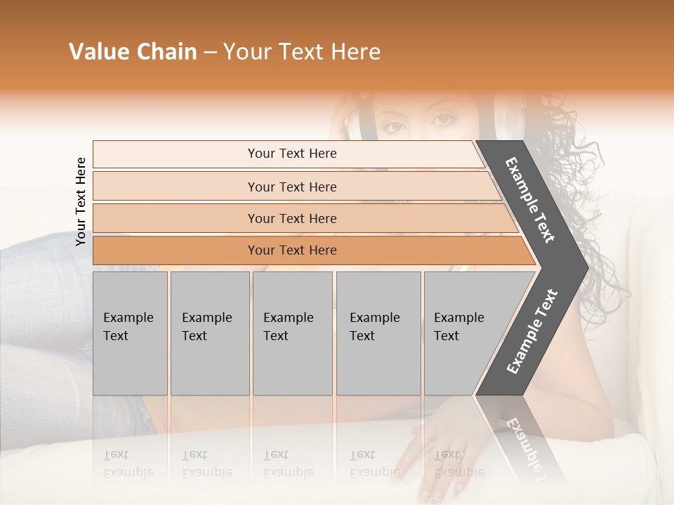 Household Cozy Livingroom PowerPoint Template